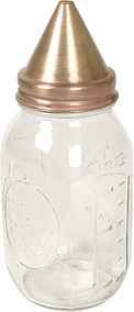 Pycnometer Top and Glass Jar